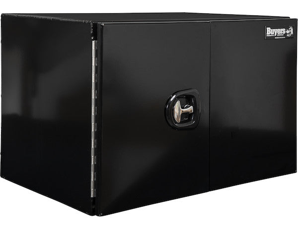 Buyers Products Black Smooth Aluminum Underbody Truck Tool Box with Barn Door Series (Buyers Products image)