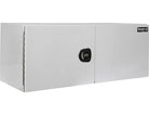 Buyers Products White Smooth Aluminum Underbody Truck Tool Box with Barn Door Series (Buyers Products image)