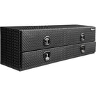 Buyers Products Textured Matte Black Diamond Tread Aluminum Heavy-Duty Flatbed Contractor With Lower Door Topsider Truck Tool Box Series (Buyers Products image)