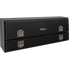 Buyers Products Matte Black Diamond Tread Aluminum Pick-Up Truck Contractor With Lower Door Topsider Truck Tool Box Series (Buyers Products image)