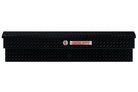 WEATHER GUARD 56in Lo-Side Box, Aluminum, Gloss Black, 4.0 cu ft (174-5-04)
