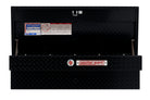 WEATHER GUARD 41in Lo-Side Box, Aluminum, Gloss Black, 3.0 cu ft (184-5-04)