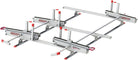 WEATHER GUARD EZGLIDE2™ Drop-down Ladder Rack, Extended, Mid/High-Roof (2291-3-01)