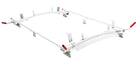 WEATHER GUARD Quick Clamp Rack, Full-Size Van, Dual Side, Gutter Mount (234-3-01)