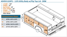 Royal 11' DRW Royal XP Gen II w/ Closed Top Service Body
