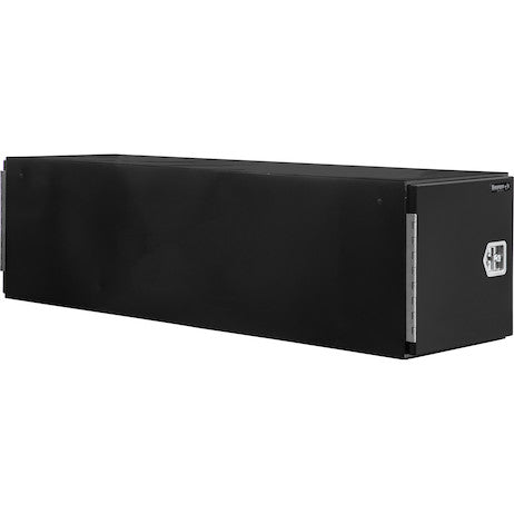 Buyers Products Gloss Black Steel Straight Side Tunnel Truck Tool Box with Shelf (Buyers Products image)