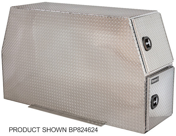 Buyers Products Diamond Tread Aluminum Backpack Truck Box with Flat Floor Series (Buyers Products image)