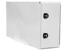 Buyers Products Gloss White Steel Straight Side Backpack Truck Tool Box Series with Flat Floor and Adjustable Shelving (Buyers Products image)