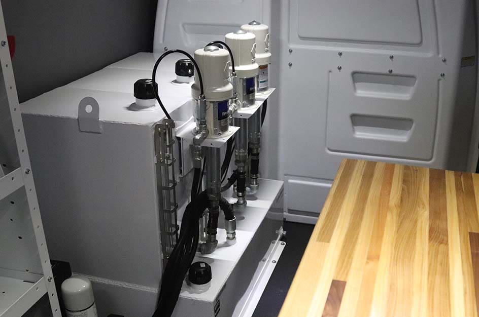 Stellar Van Lube Skid System (Stellar image)