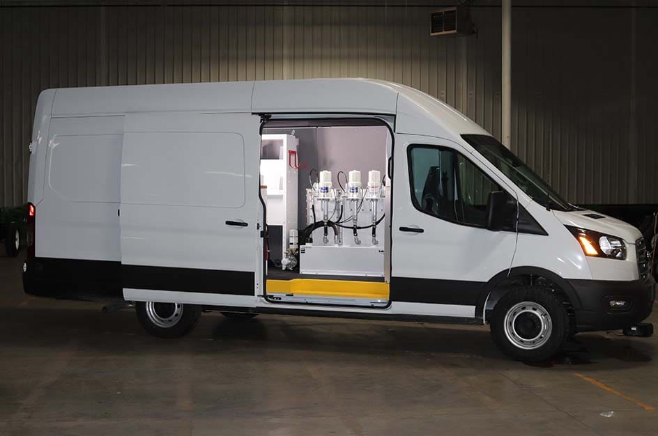 Stellar Van Lube Skid System (Stellar image)