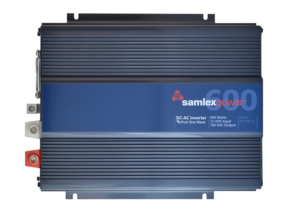 Samlex PST-600-12 600 Watt Pure Sine Wave Inverter (12V)