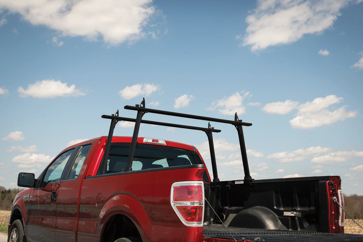 WEATHER GUARD Truck Rack, Universal, Aluminum, Black, 800 lb (TR801-A)
