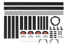 WEATHER GUARD Truck Rack, Universal, Aluminum, Black, 800 lb (TR801-A)