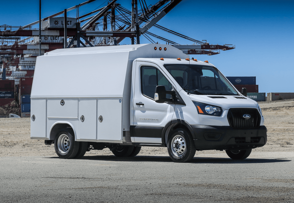 Royal Transit 125" Super Structure 68" Tall DRW Service Van Body