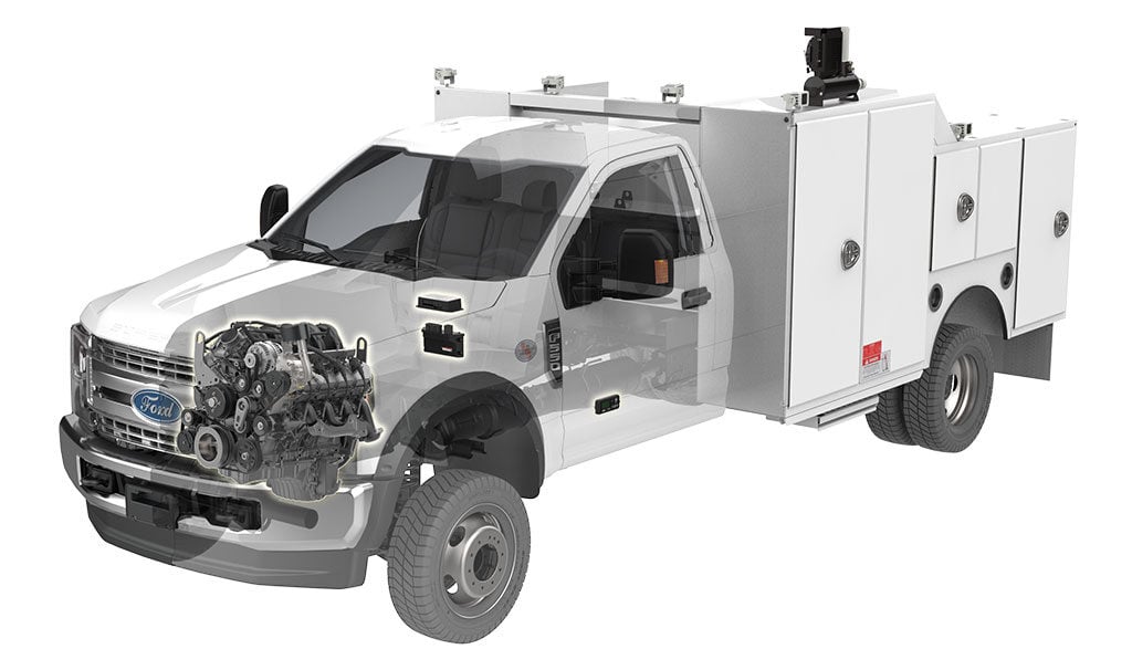 VMAC UNDERHOOD 40 Air Compressor, Truck Series