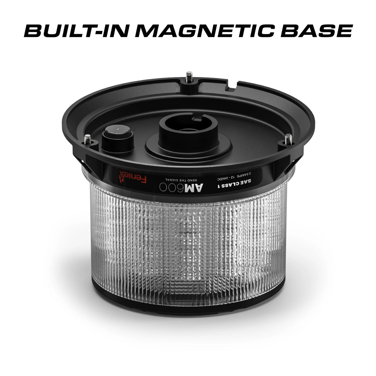 Feniex Beacon AM600 built-in magnetic base