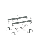 B&W Universal Mounting Rails and Supplemental Kit