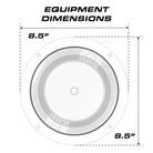 Feniex Dome Light equipment dimensions