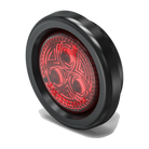 Feniex 2" Round Marker lit red