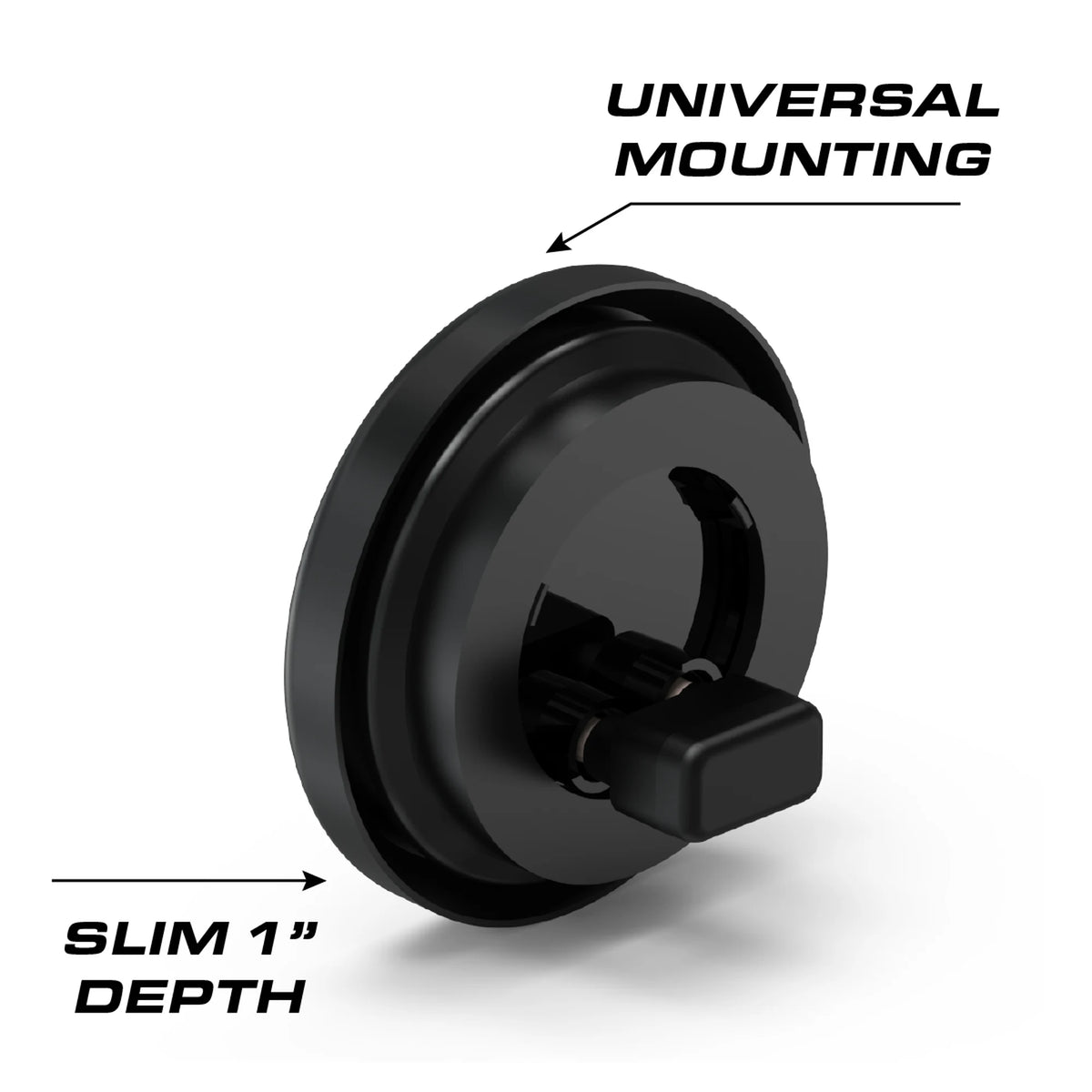 Feniex 2" Round Marker universal mounting, slim 1 in depth