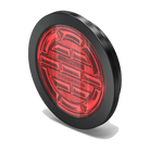 Feniex 4" Round STTR lit red