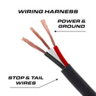 Feniex 4" Round STTR wiring harness