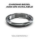 Feniex 4" Round STTR chrome bezel add-on (sold separately)