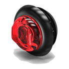 Feniex 1" Round Marker lit red