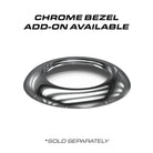 Feniex 1" Round Marker chrome bezel add-on (sold separately)