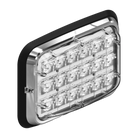 Feniex Down Lux 6x4 (D-4600W) LED scene light with clear lens and chrome bezel