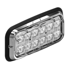 Feniex Down Lux 7x3 (D-3700W) LED scene light with clear lens and chrome bezel