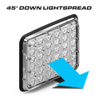 Feniex Down Lux 9x7 45-degree downward light spread