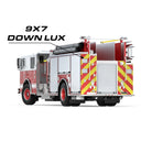 Feniex Down Lux 9x7 mounted on a fire apparatus