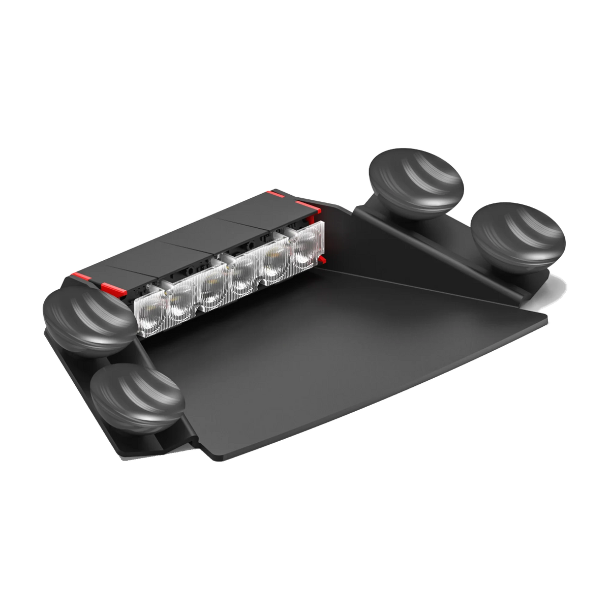 Feniex Fusion 1X (FS-1116) dash light with suction-cup mount