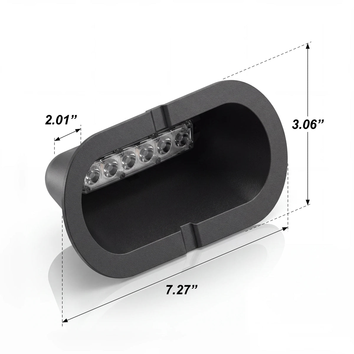 Feniex Fusion 1X Shroud dimensions