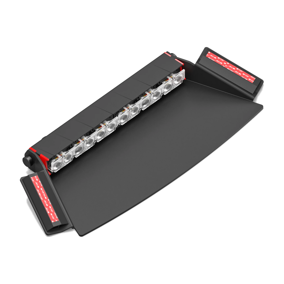 Feniex Fusion 2X permanent mount, side view