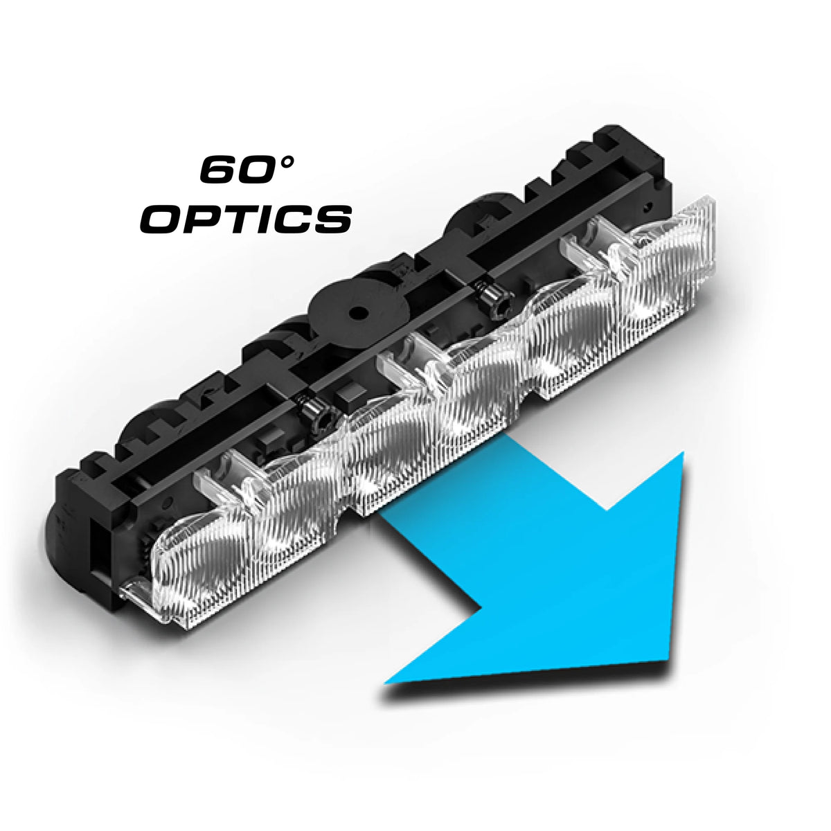 Feniex Fusion-S 60-degree optics