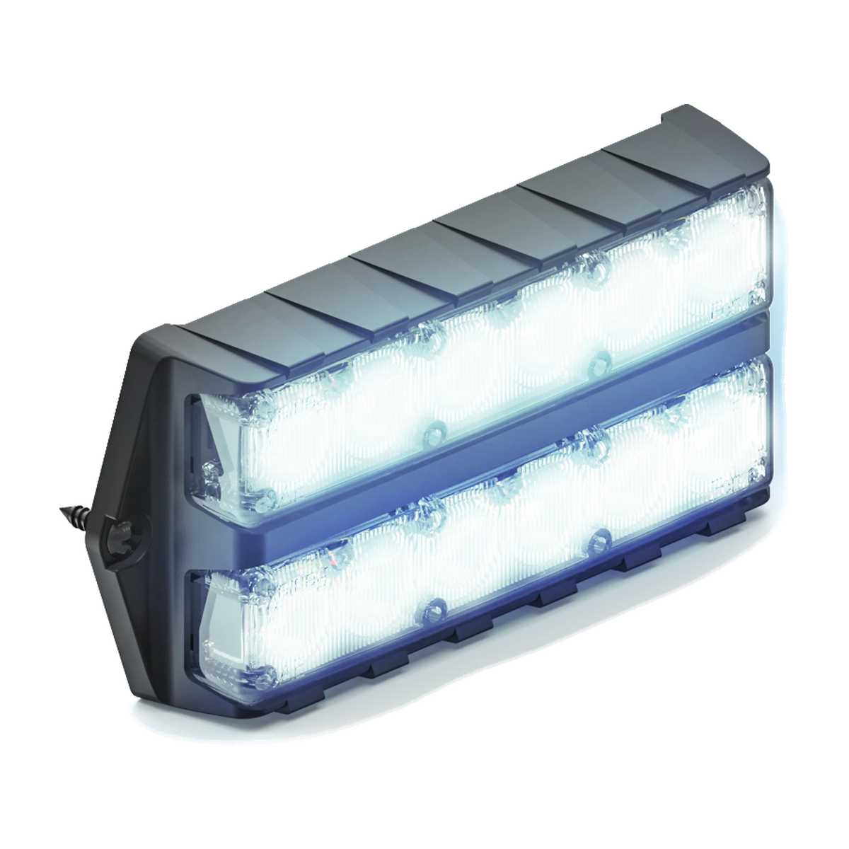 Feniex Fusion Double Surface Mount lit blue