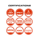 Feniex Fusion-S certifications
