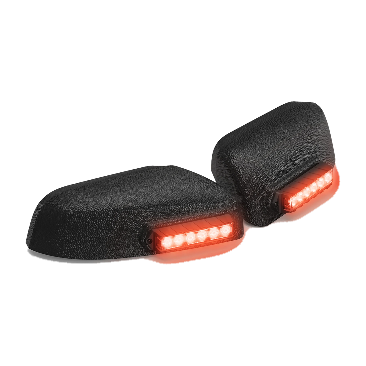 Feniex Fusion Mirror Mount lit red