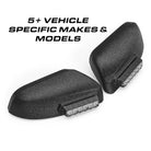 Feniex Fusion Mirror Mount fits 5+ vehicle-specific makes and models