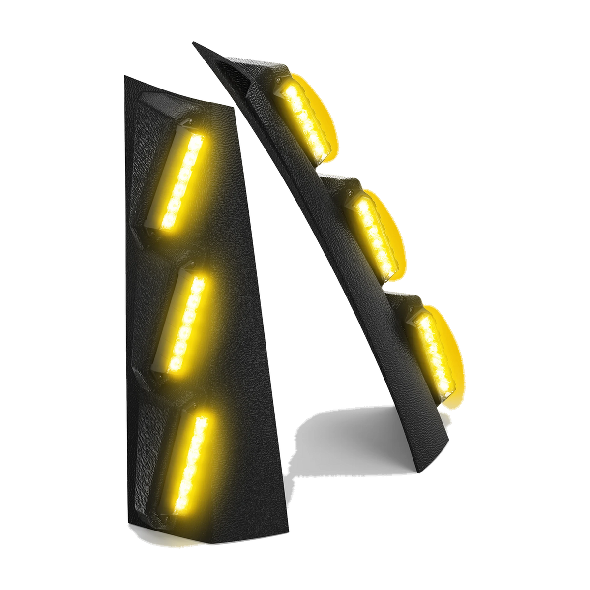 Feniex Fusion Pillar lit amber