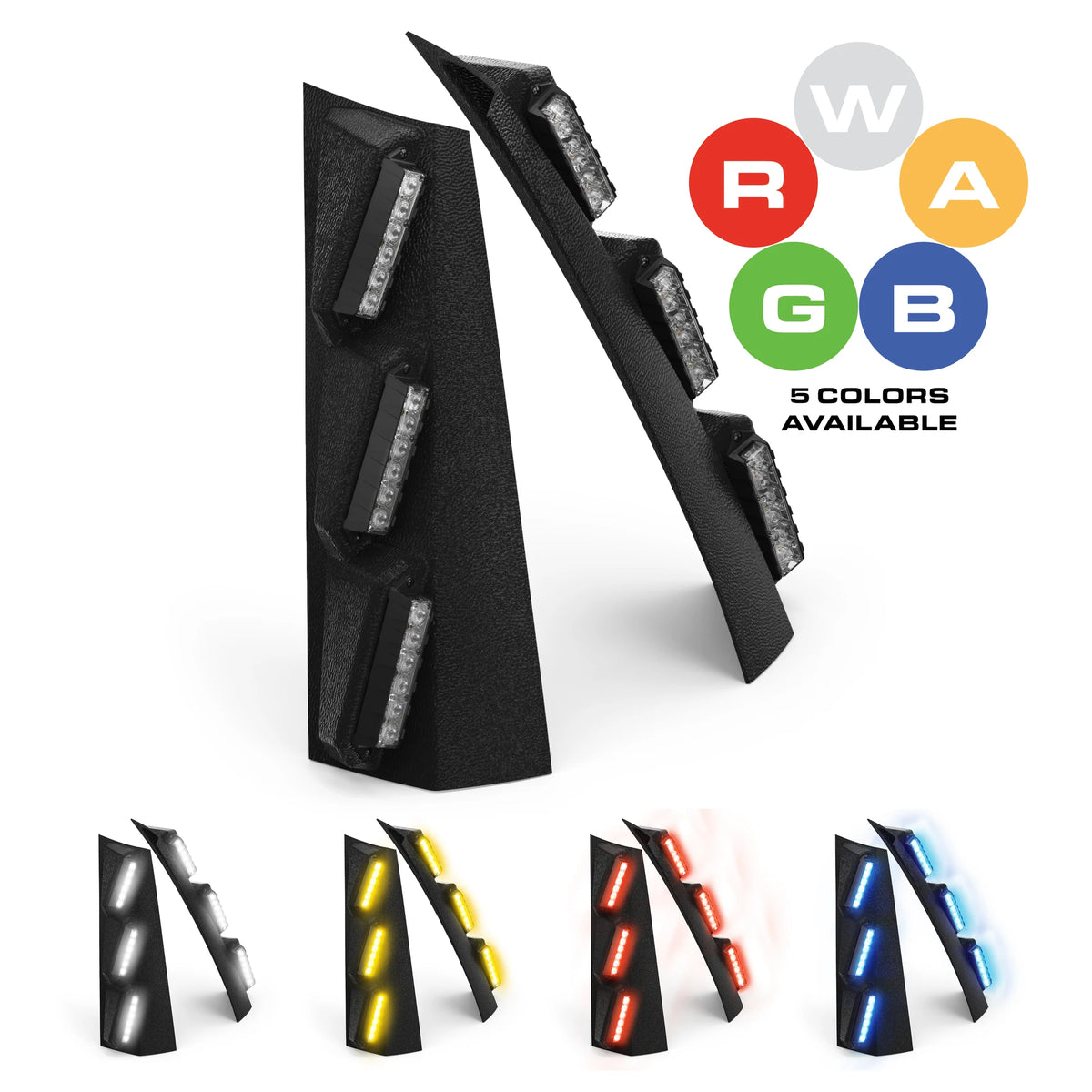 Feniex Fusion Pillar 8 colors available