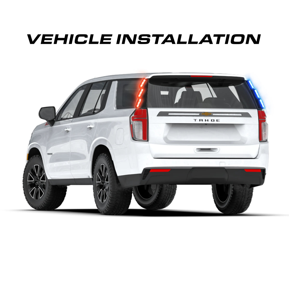 Feniex Fusion Pillar vehicle installation