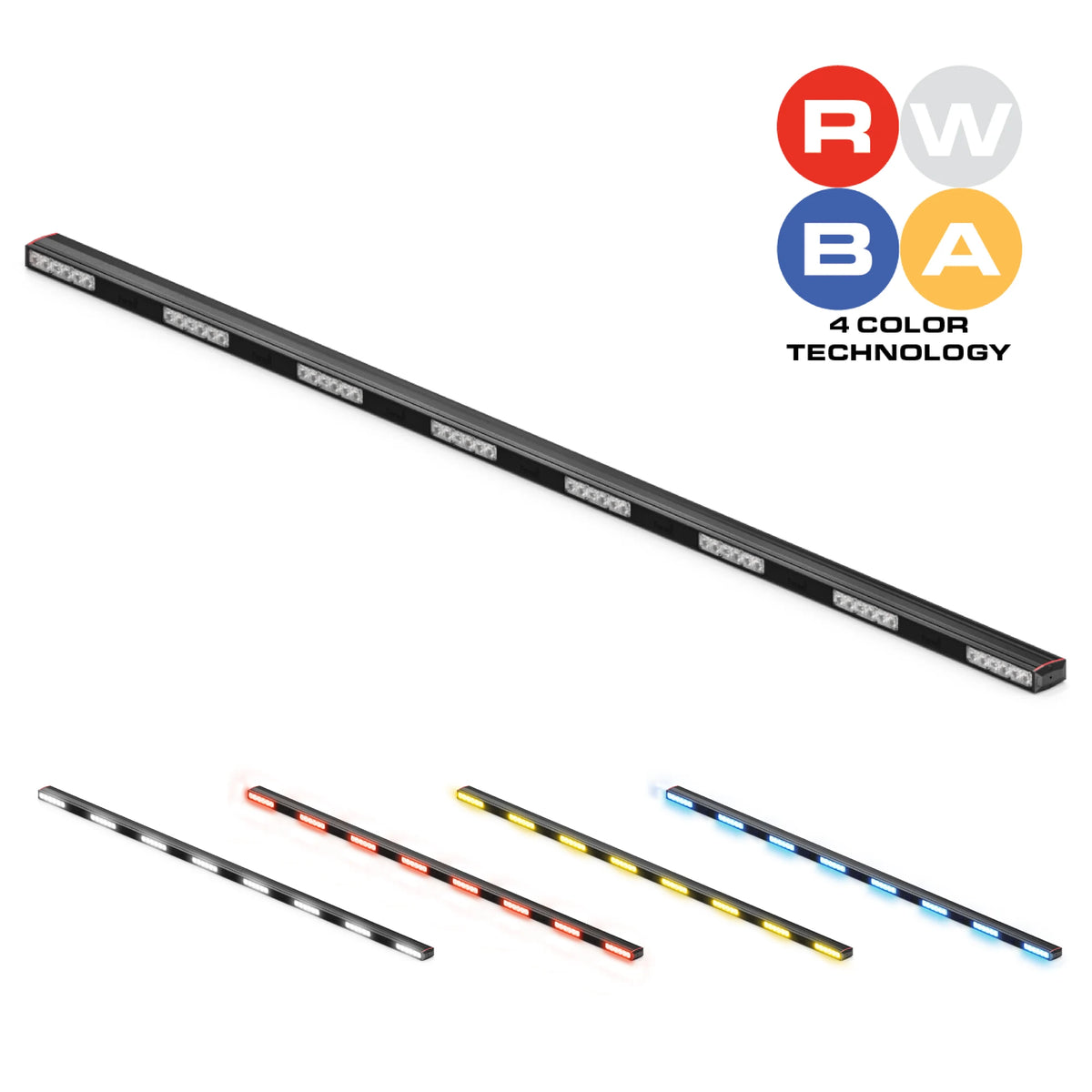 Feniex Fusion Rocker RWBA 4-color technology
