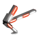 Feniex Fusion Split Arrow lit red/white
