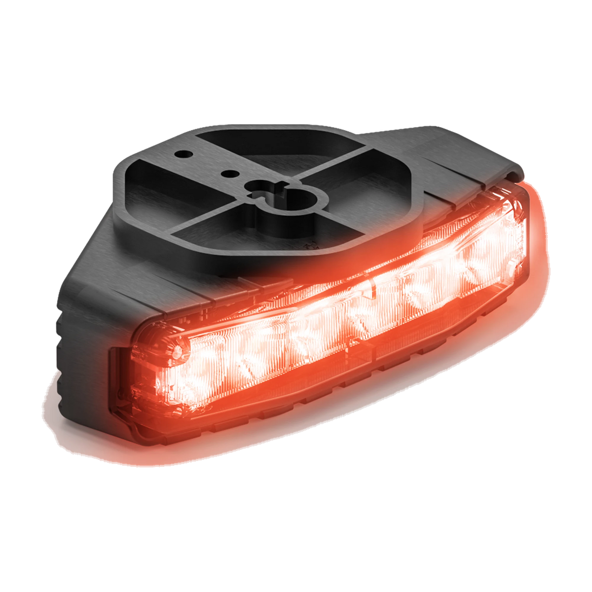 Feniex Fusion Under Mirror lit red