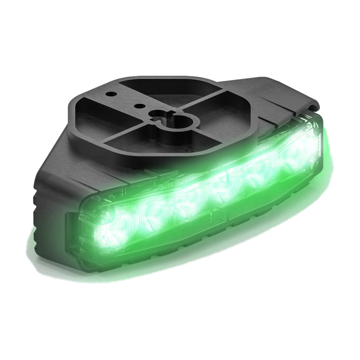 Feniex Fusion Under Mirror lit green