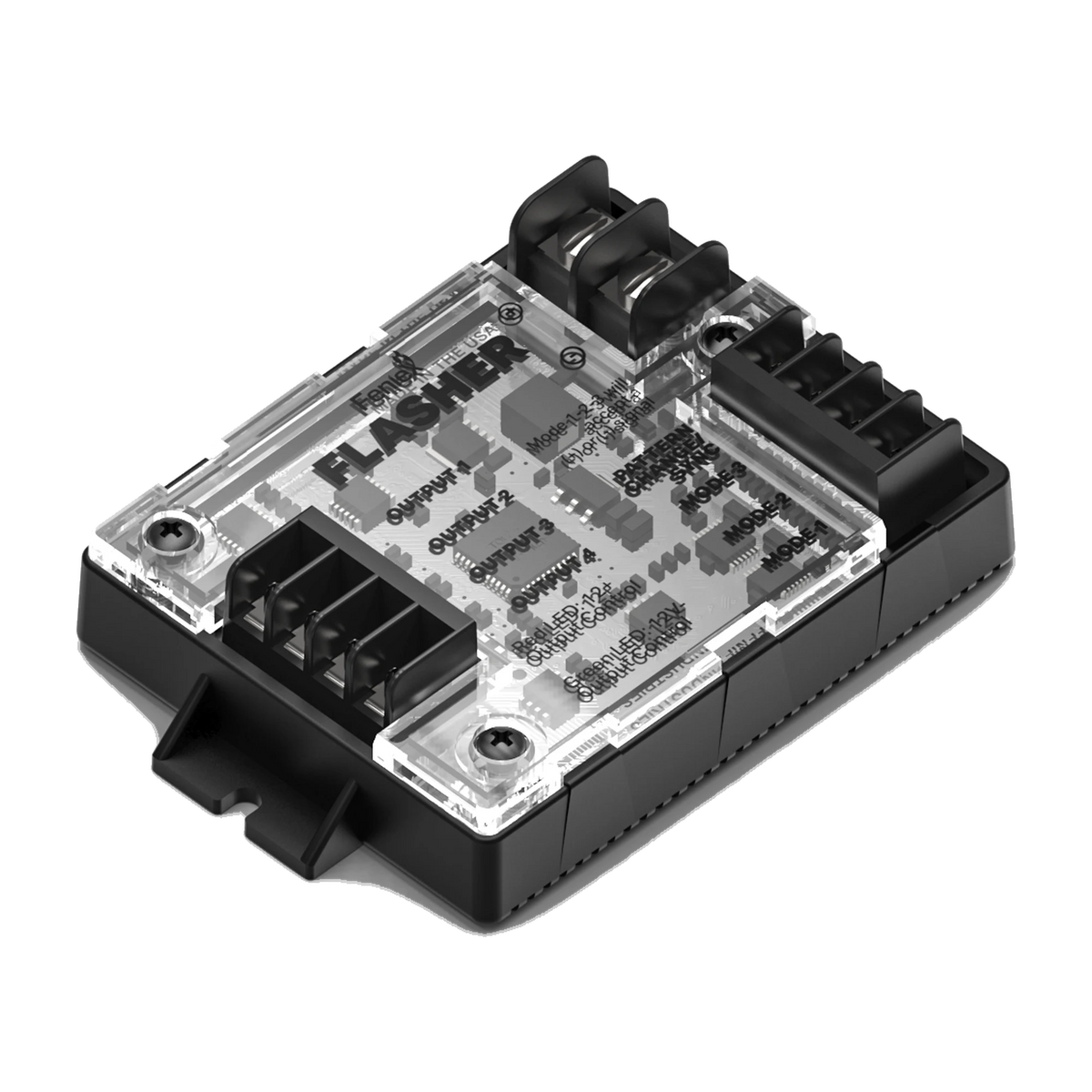 Feniex 4X Flasher angled view