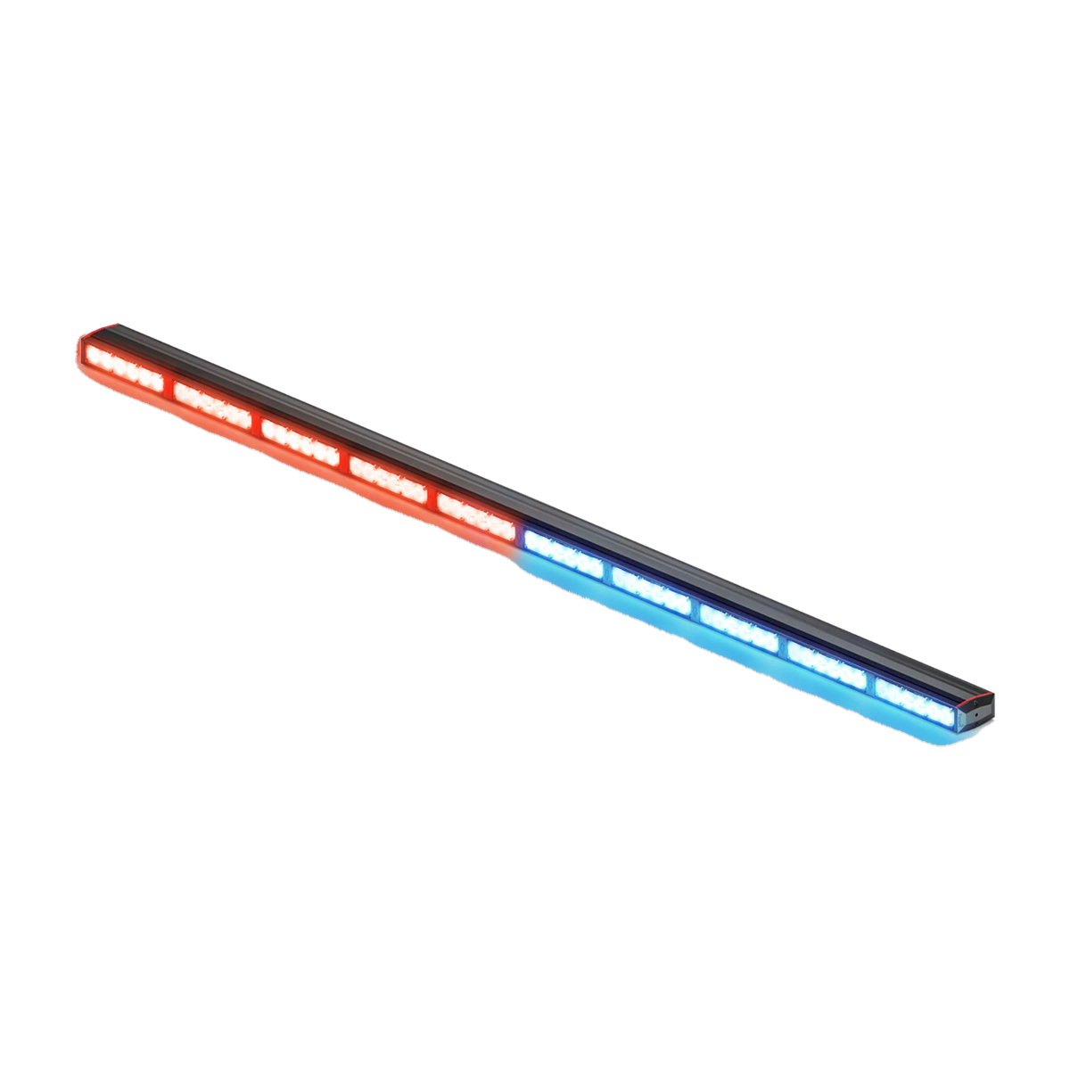 Feniex Fusion 1000 lightstick lit red and blue